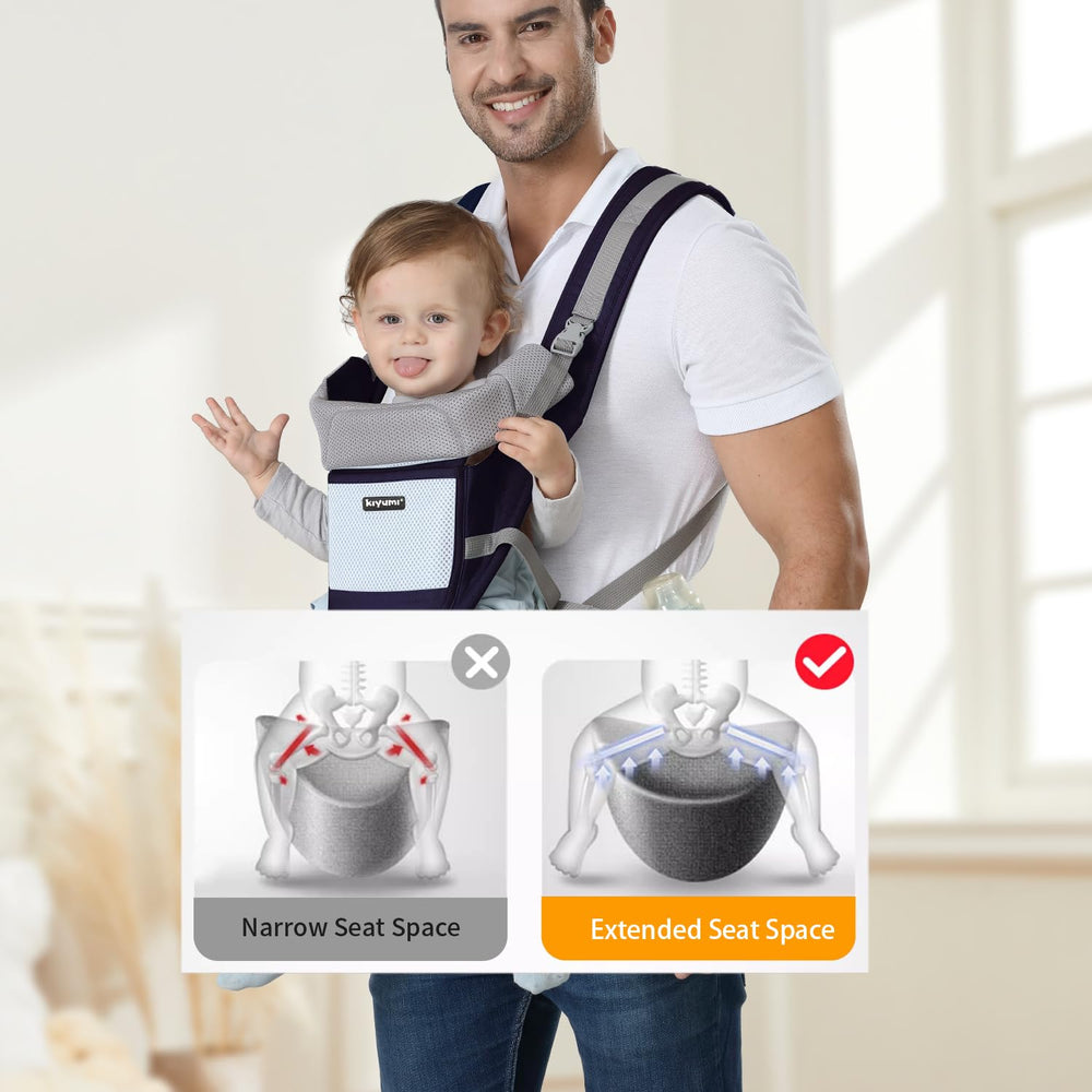 Kiyumi adjustable straps help reduce shoulder fatigue.