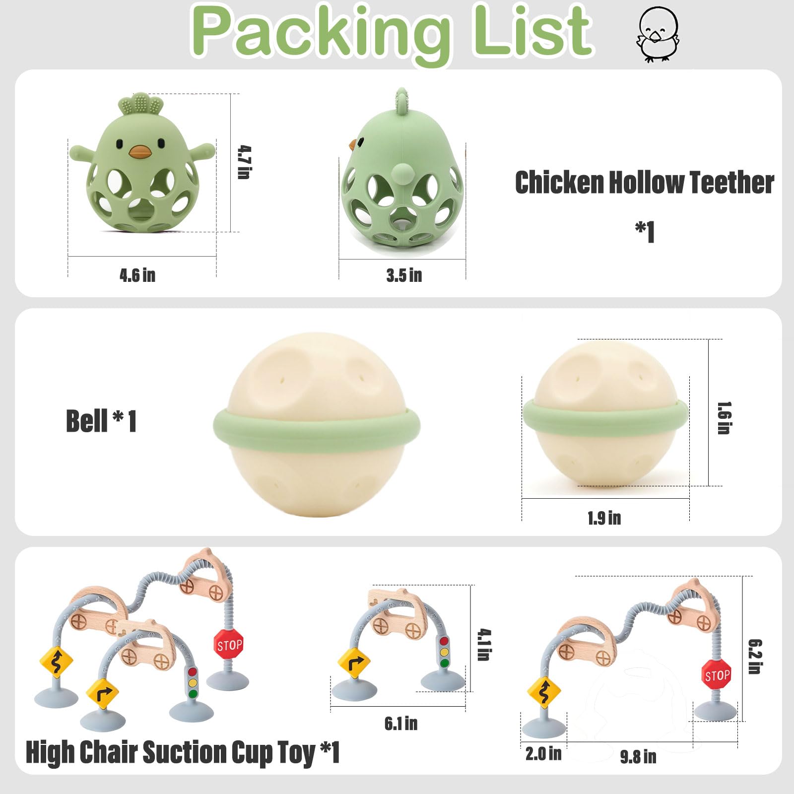 Kizadee bell-in-pack adds auditory delight during teething play