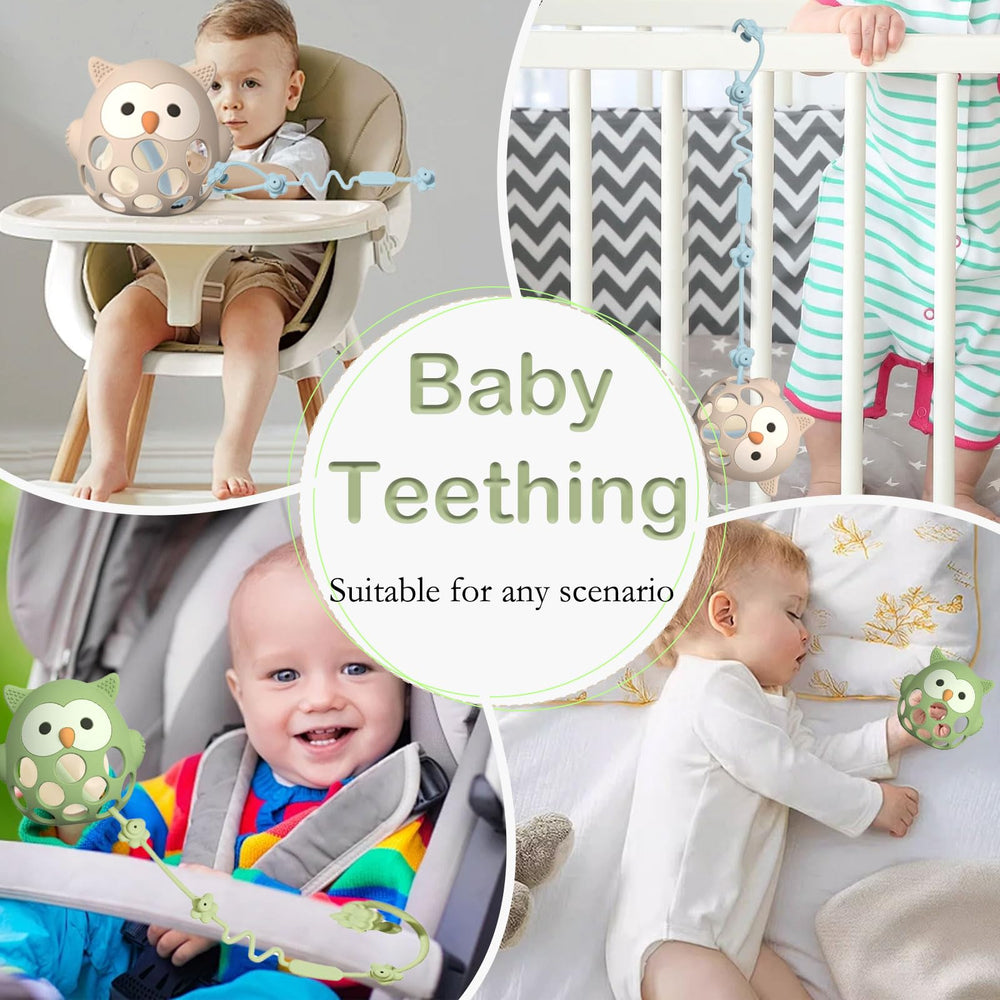 Kizadee teether designed for dishwasher-safe maintenance.