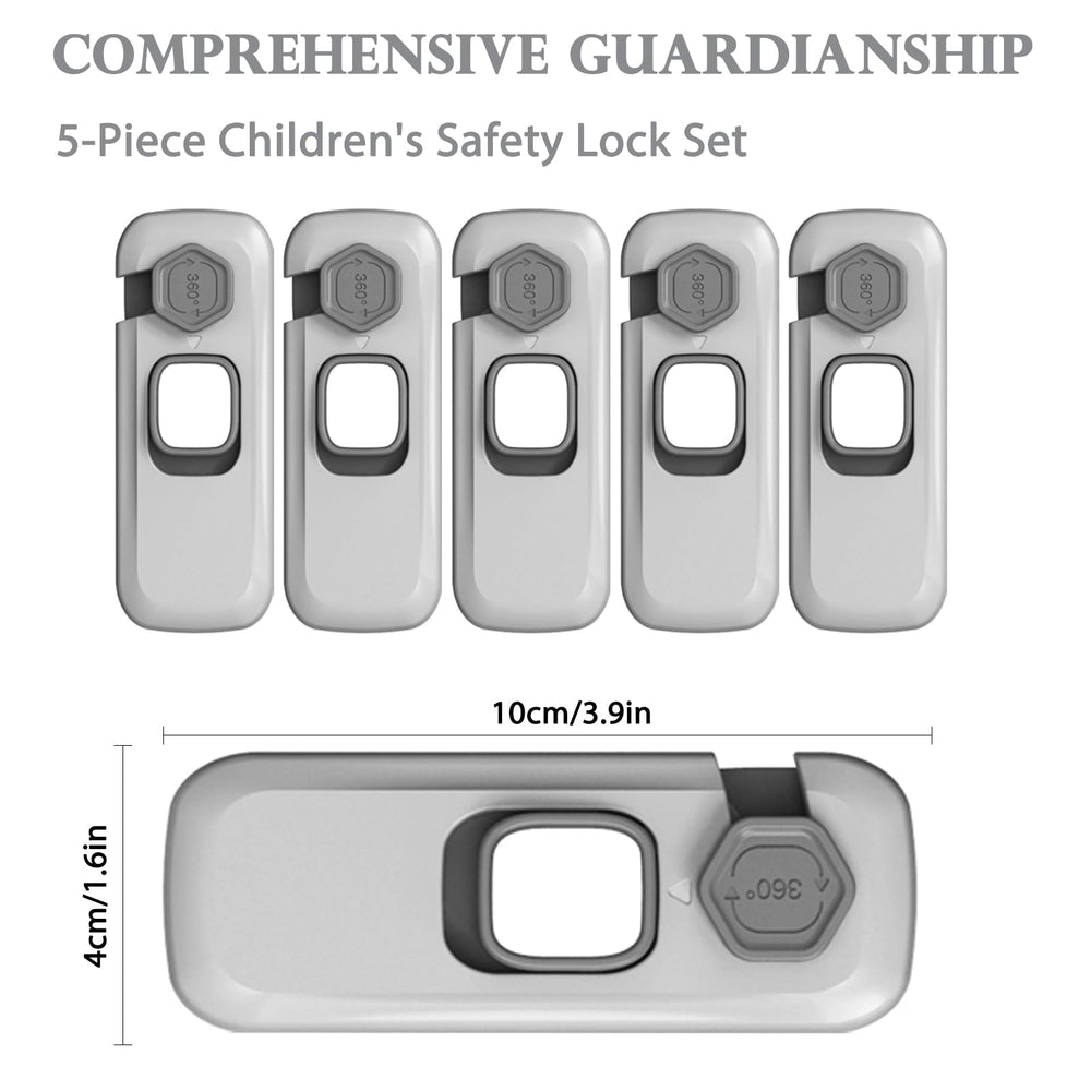 KIZZHISI lock in grey finish blending with kitchen design