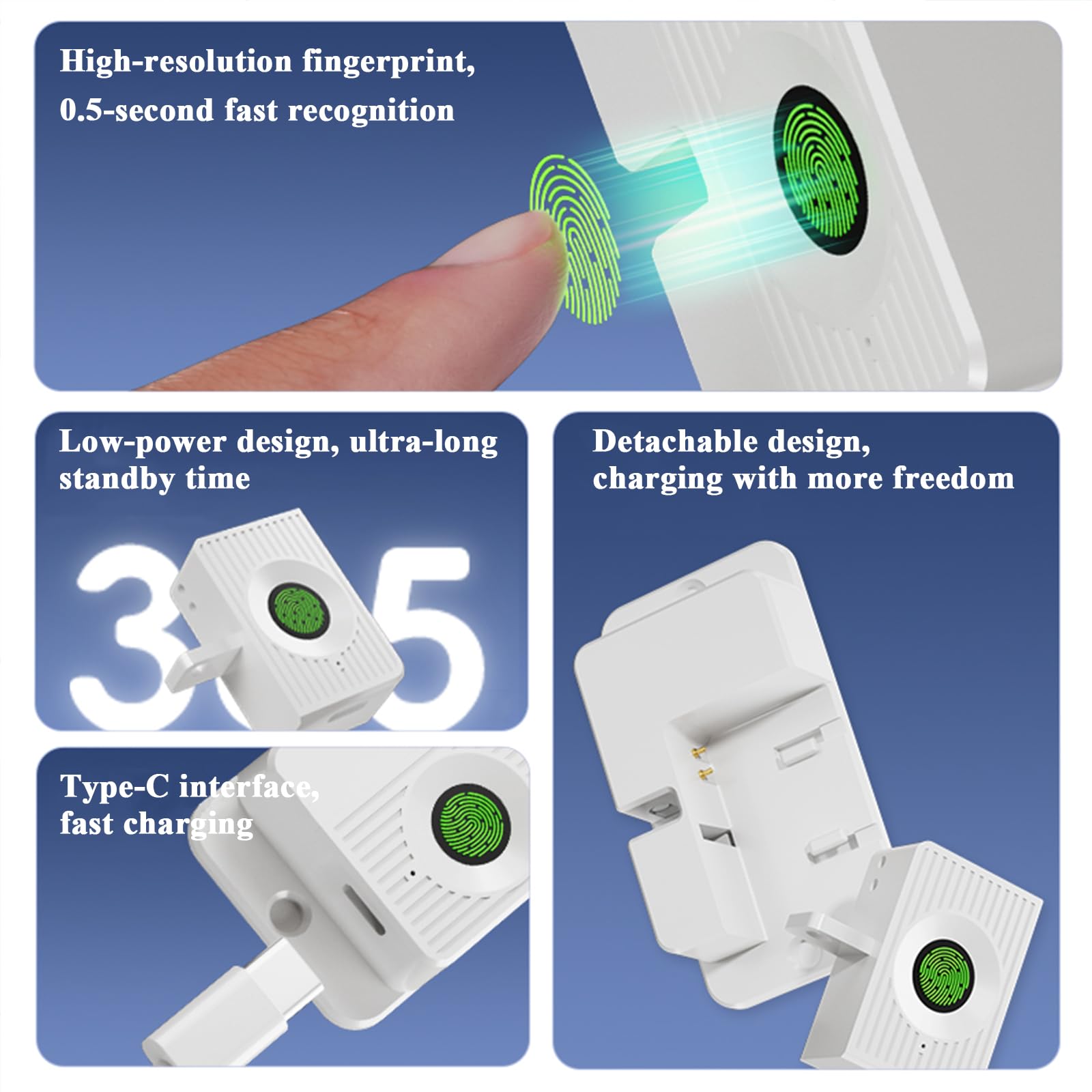 KIZZHISI adjustable-chain window lock extends from 0 to 9.6 inches