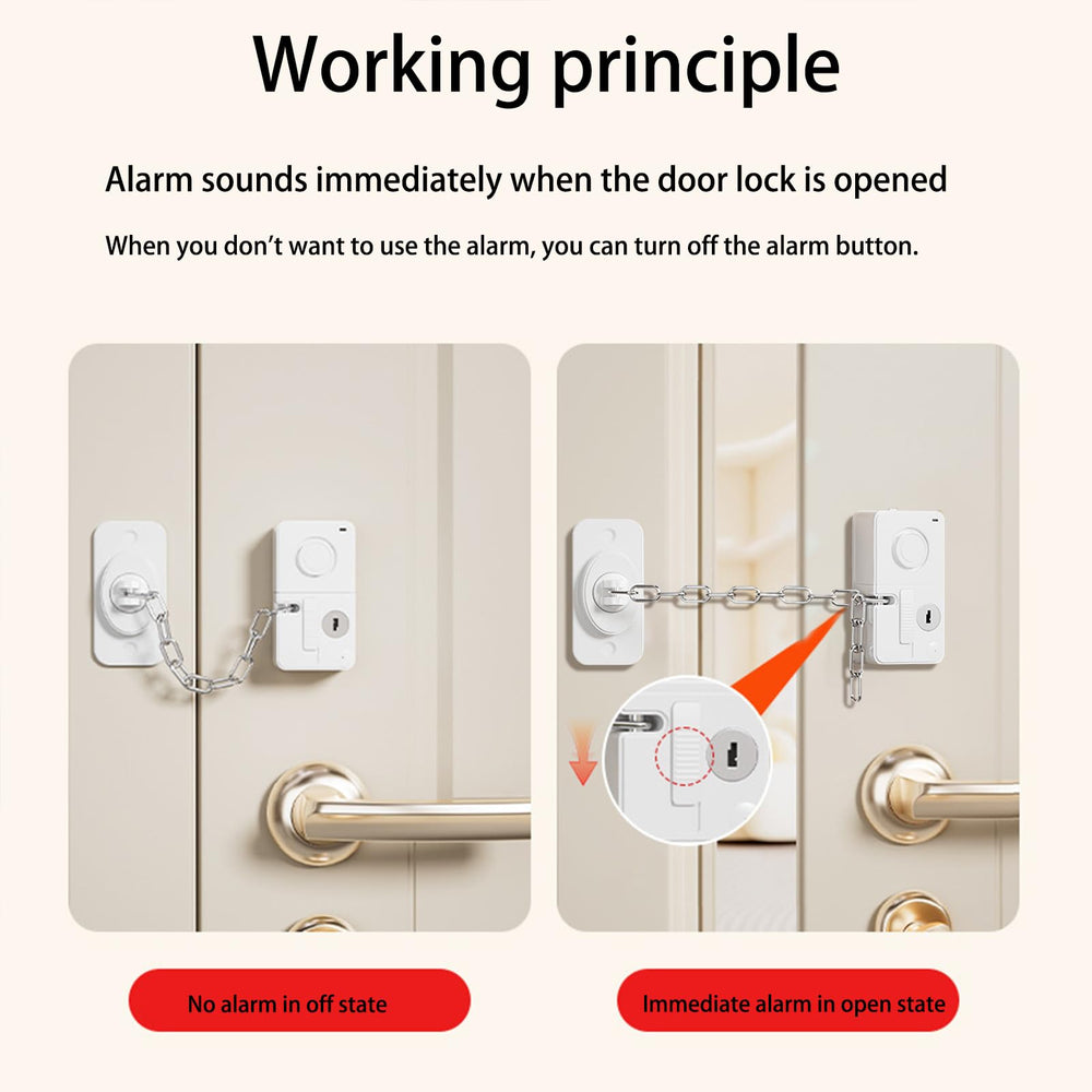 KIZZHISI adjustable-length lock adapts to different doors, fridges, and windows easily.