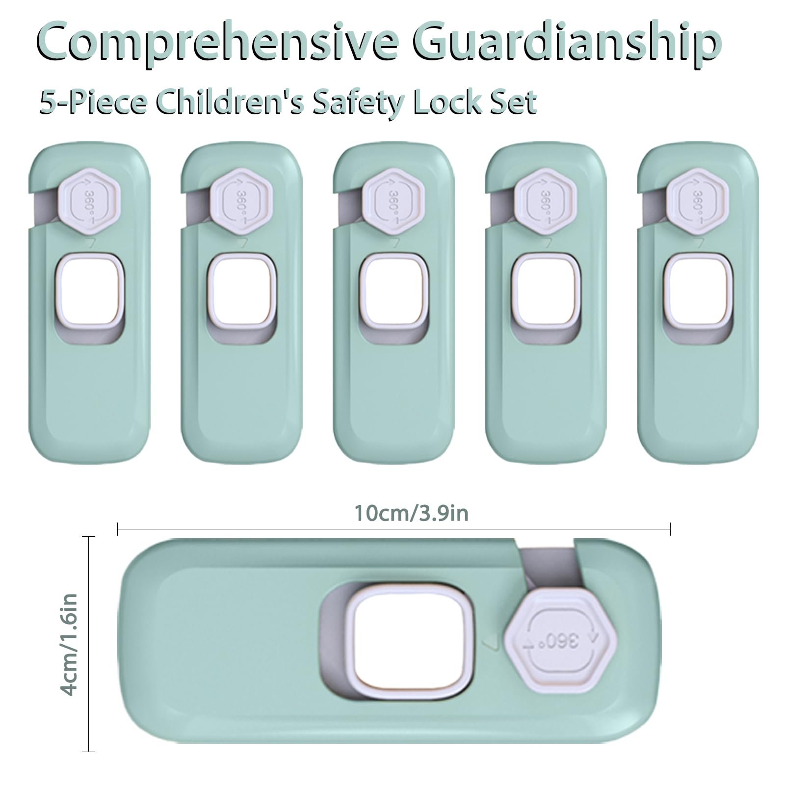KIZZHISI dishwasher lock protects appliances from curious hands.