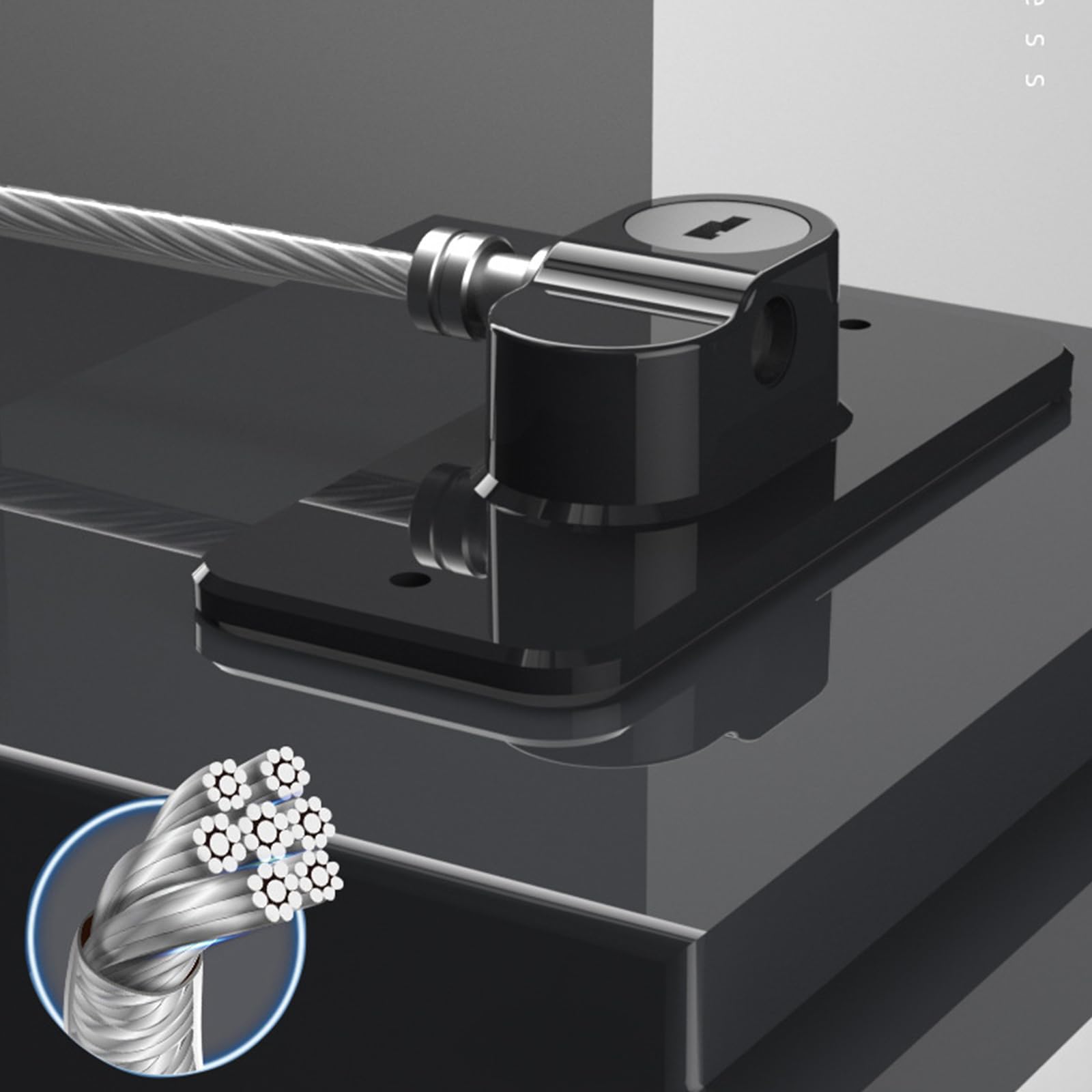 KIZZHISI fridge and cabinet safety lock illustrates no-drill installation and child-proofing.