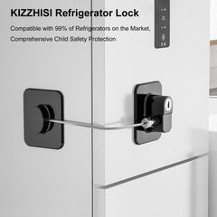 KIZZHISI fridge-lock-keys showing access control for caregivers
