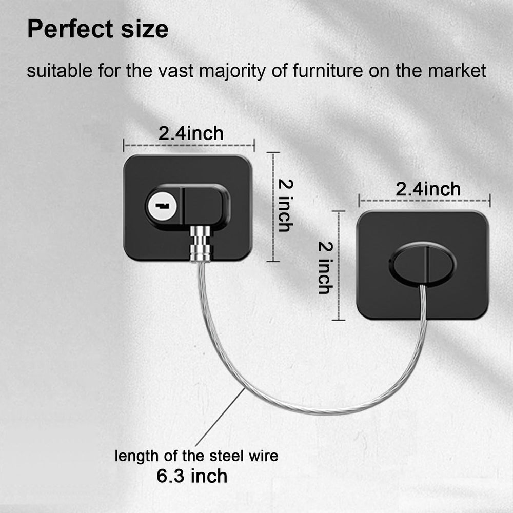 KIZZHISI multi-purpose-safety-lock versatile protection across home surfaces