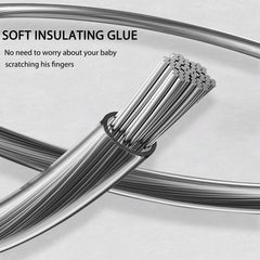 KIZZHISI fridge lock chain is scratch-resistant for gentle handling and durability.