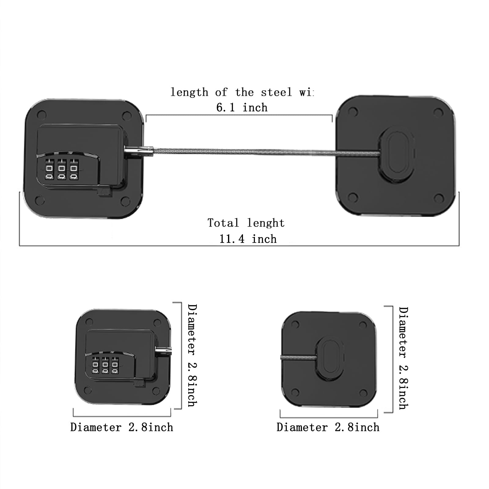 KIZZHISI steel-wire linkage detail emphasizes durability for daily use
