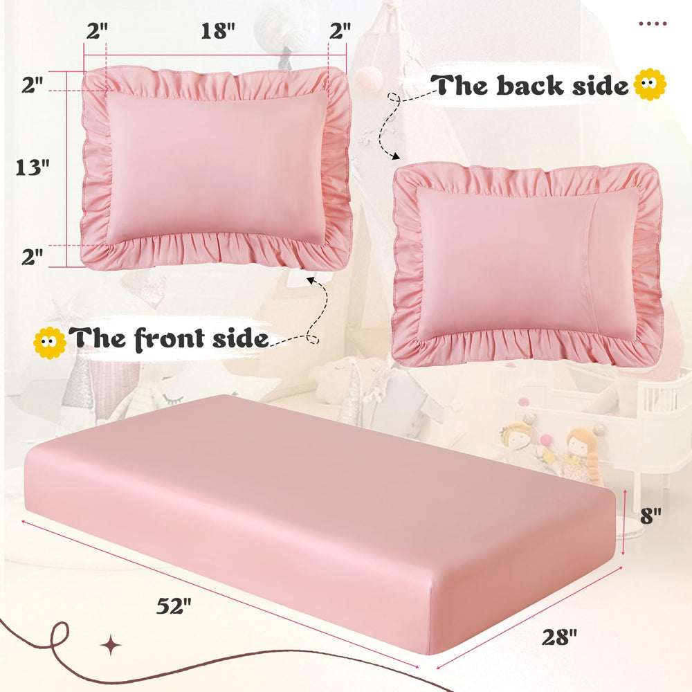 KKJIAF secure-fit elastic design prevents slipping during naps.