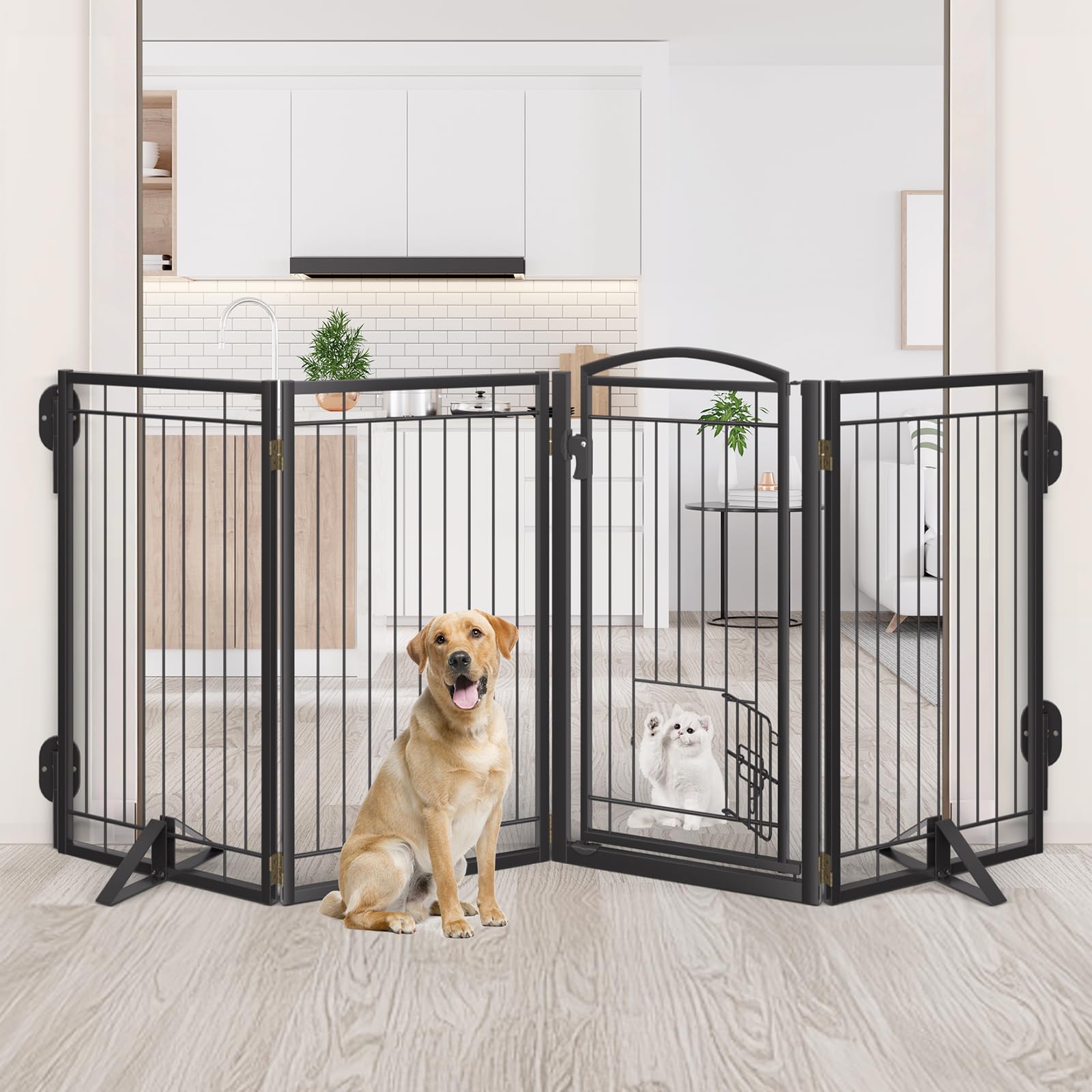 Klarana black metal finish suits modern homes.