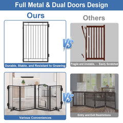 Klarana main and cat door design allowing separate cat access.