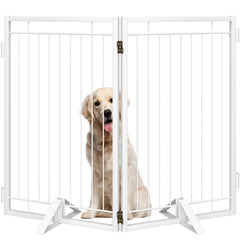 Klarana metal-free standing dog gate panel for durable indoor use