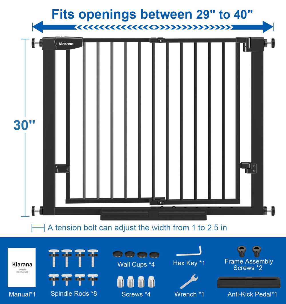 Sturdy steel frame with a double-lock safety feature.