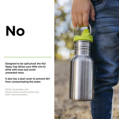 Klean Kanteen Kid Sippy Cap components are dishwasher-safe for quick care
