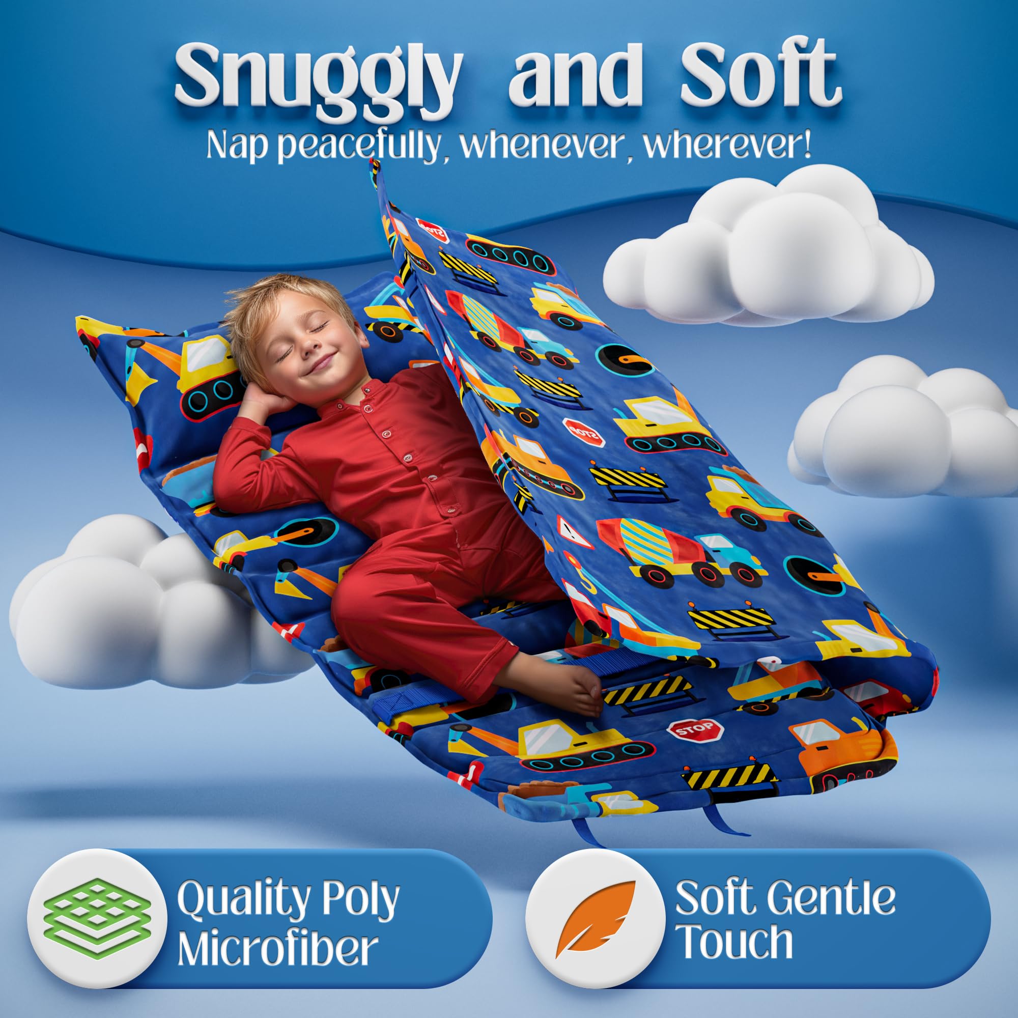 Klevly nap mat with OEKO-TEX standard 100, non-toxic safety.