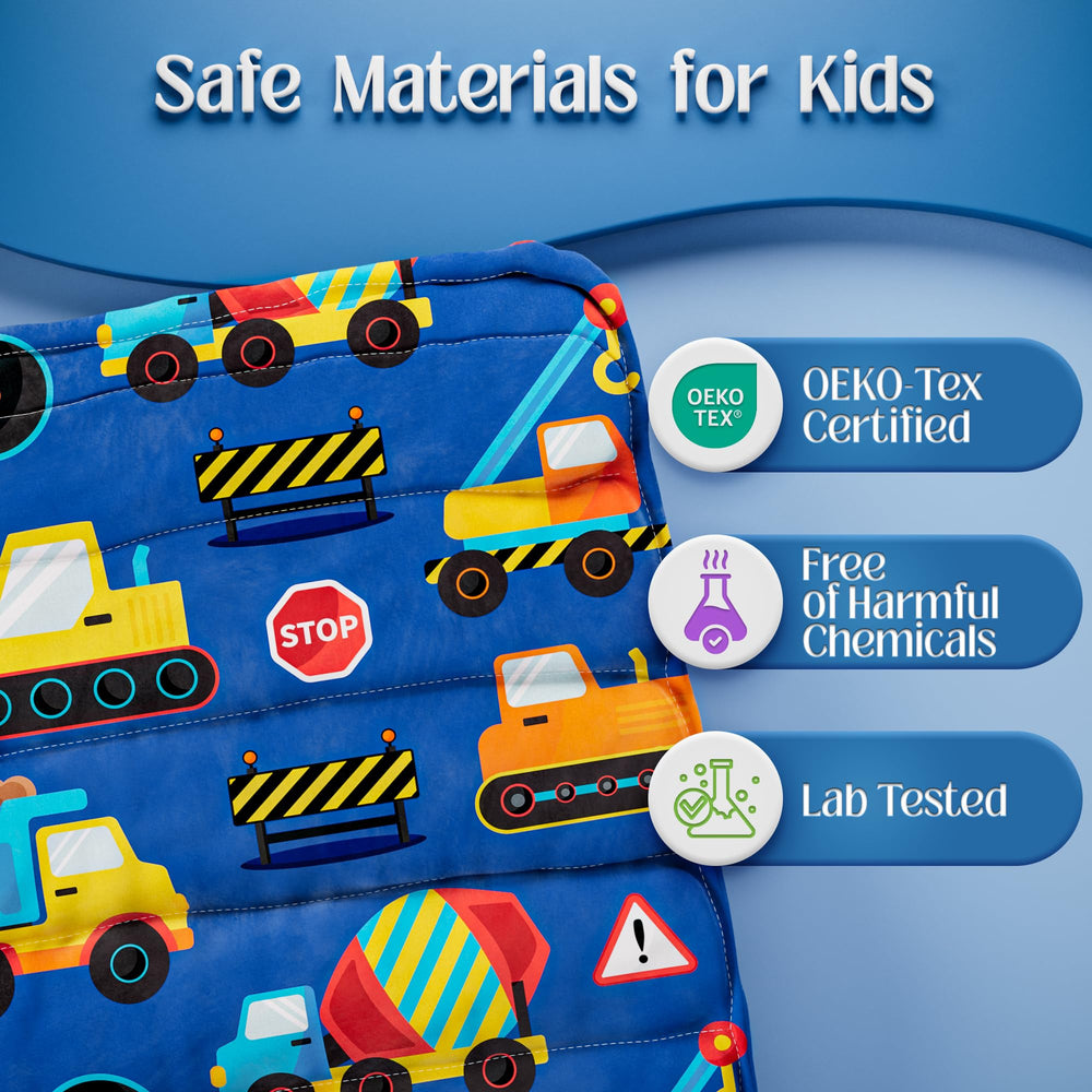 Klevly poly microfiber toddler sleeping mat offers durable softness.