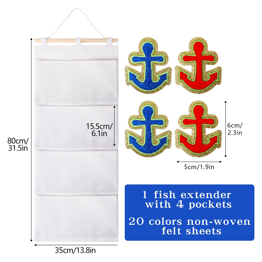 Klmnop anchor patches iron-on embroidery for stylish shipboard decoration