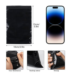 Klmnop compact 10x15cm disposal bag for portable travel use.