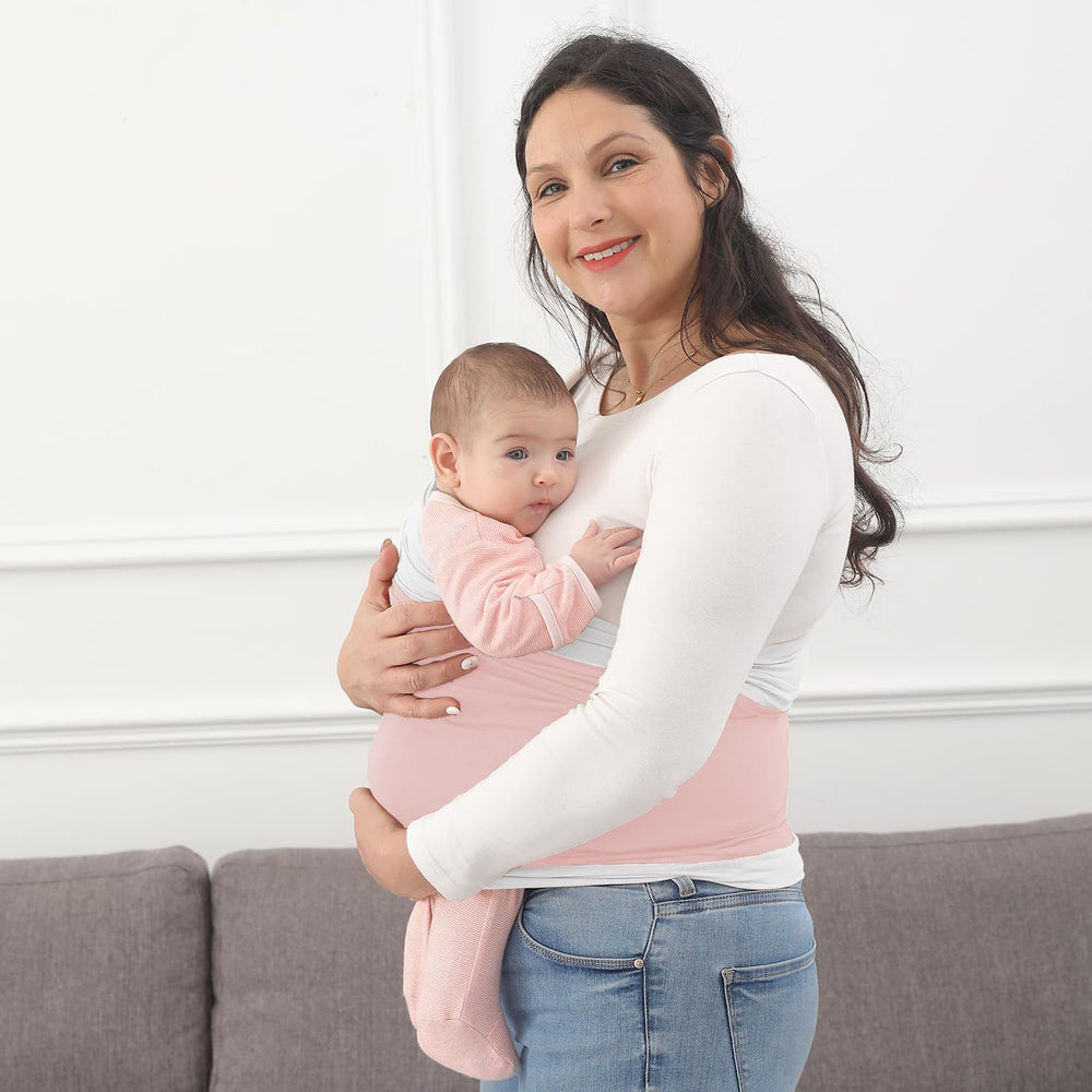 Kloovete wrap demonstrates adjustable sizing for a perfect, comfortable fit.