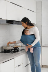 Kloovete baby wrap lightweight breathable material for daily use.