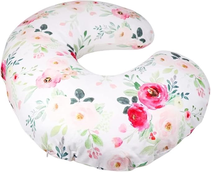 KLWJFK nursing pillow baby-feeding-setup demonstrates hands-free closeness and proper posture.