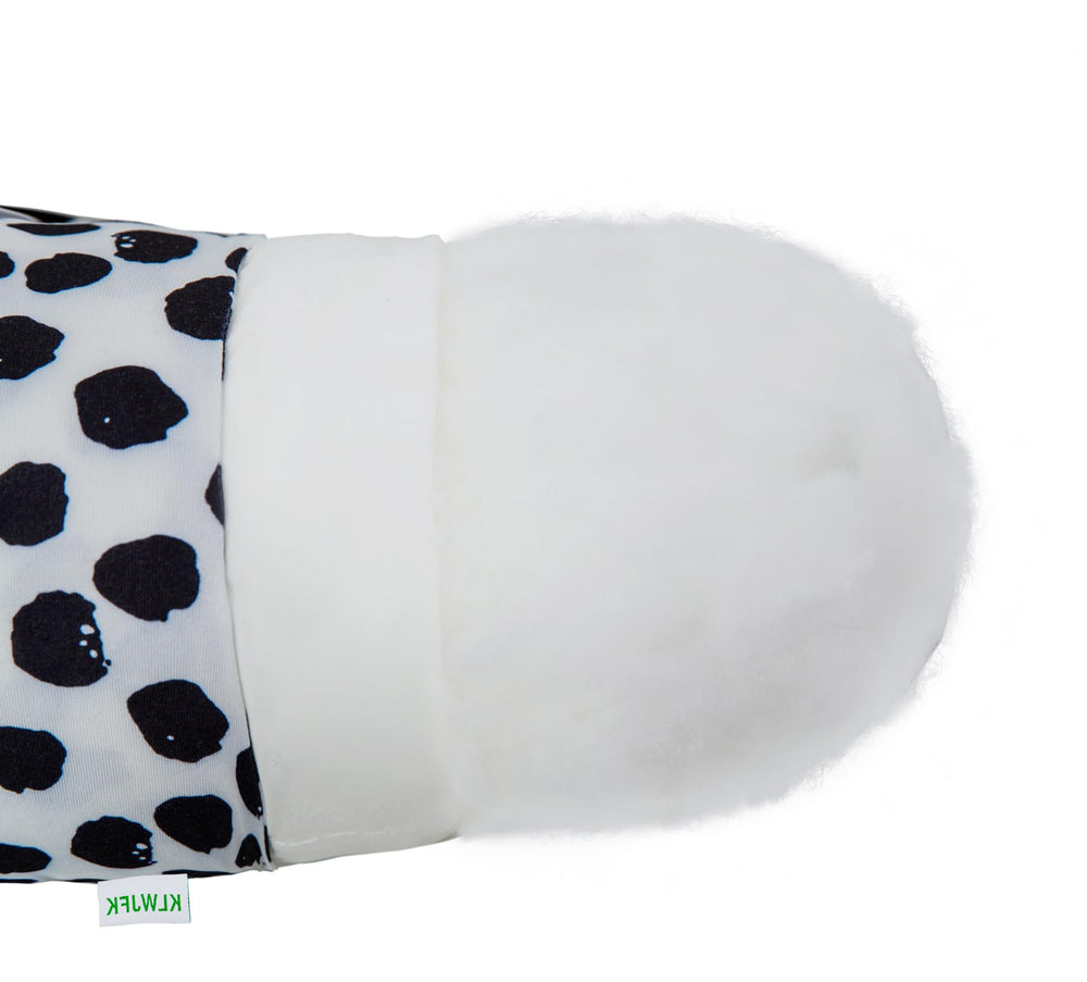 KLWJFK pillow compact size fits in a rocking chair or glider.