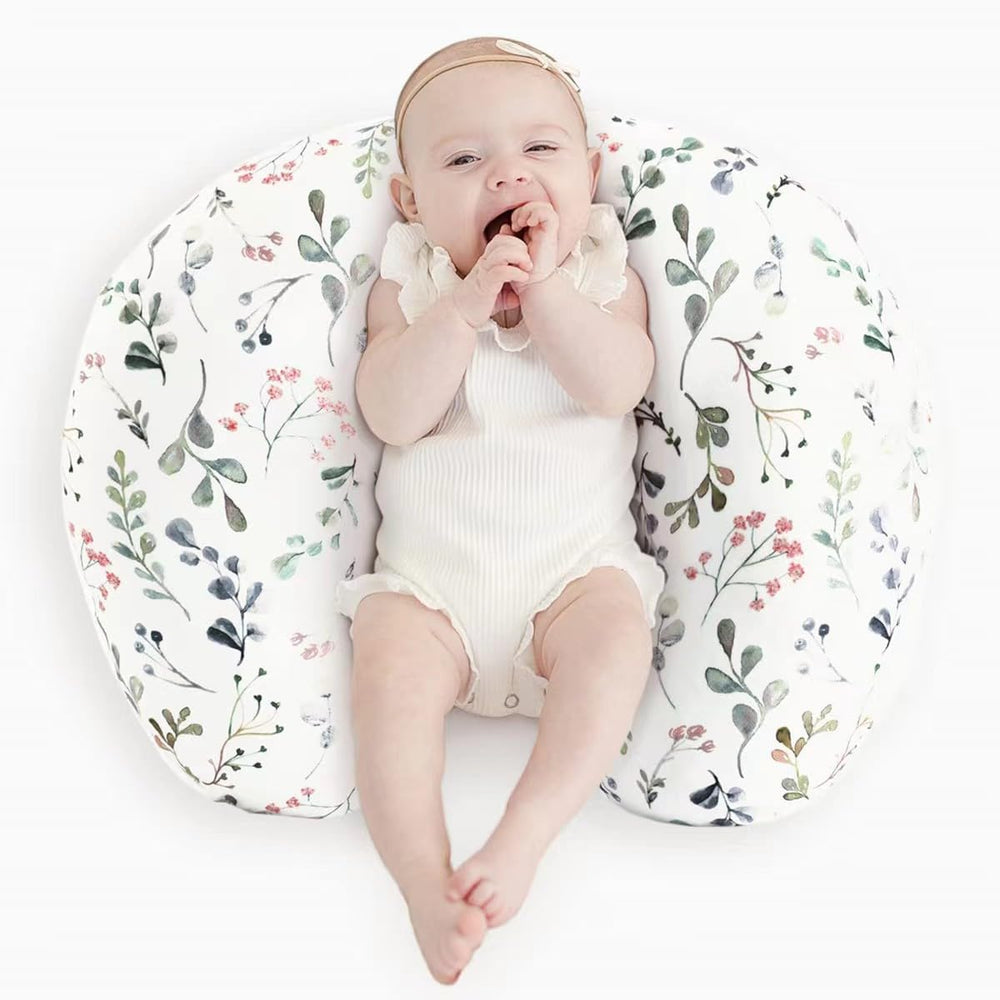 KLWJFK Nursing Pillow removable cover keeps the pillow clean.