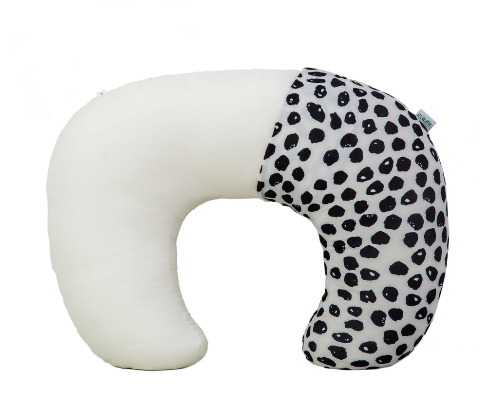 KLWJFK nursing pillow features removable cover for easy washing.