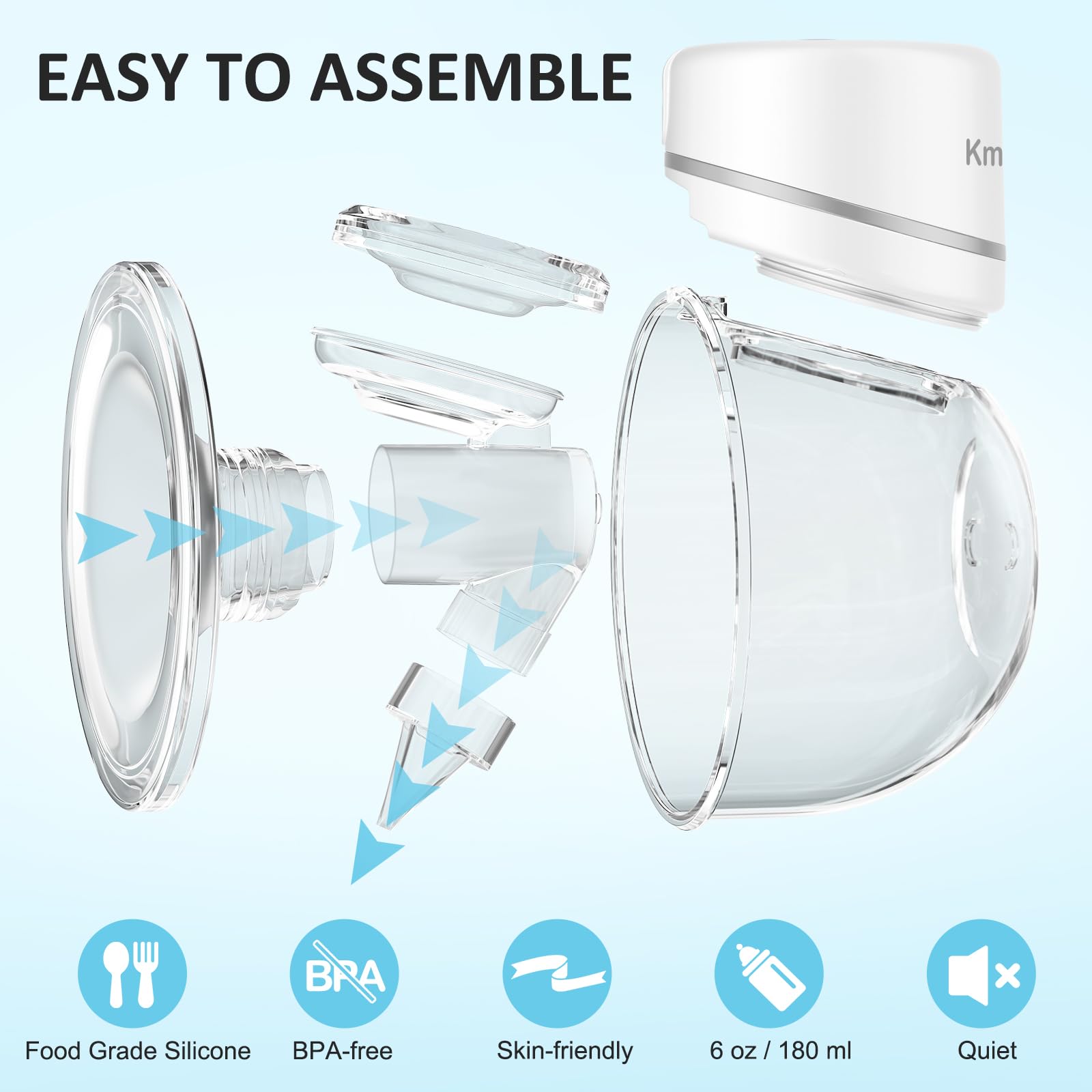 Kmaier backflow leak-proof design helps prevent spills with proper installation.