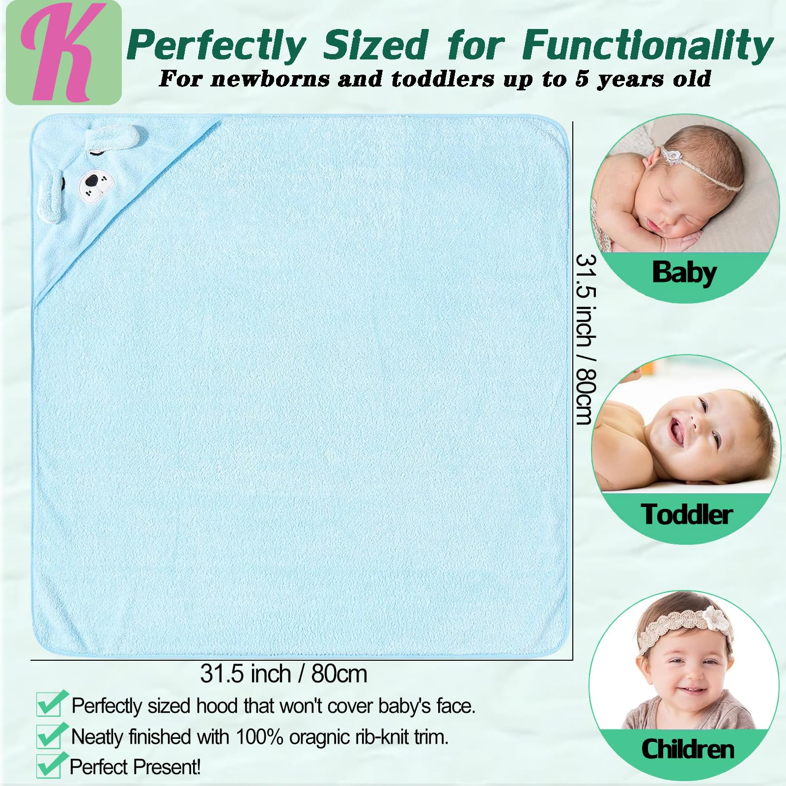 kmilro absorbent coral fleece towel demonstrates quick moisture absorption