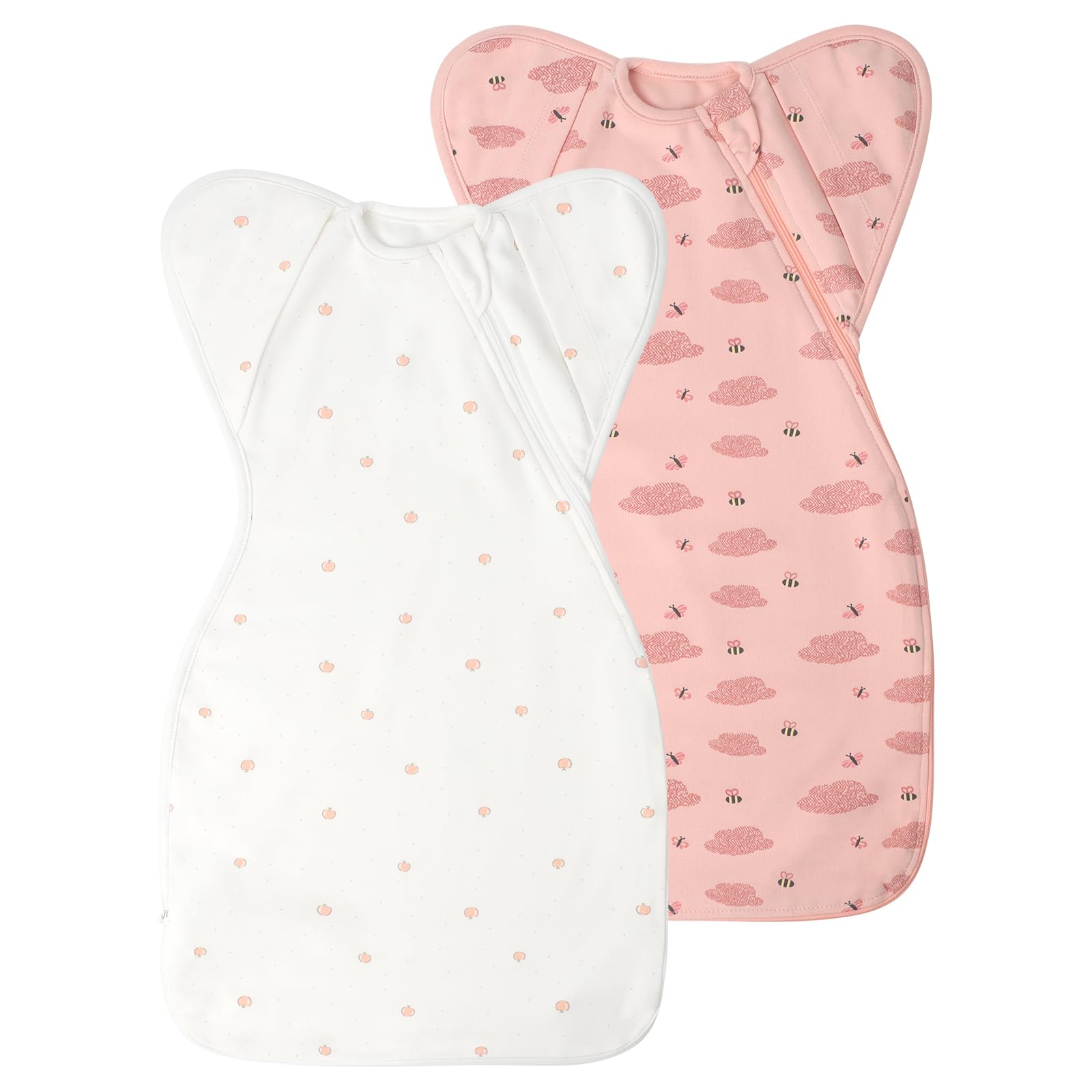 Knirose arms-up sleep sack 2-pack offers cozy newborn sleep support