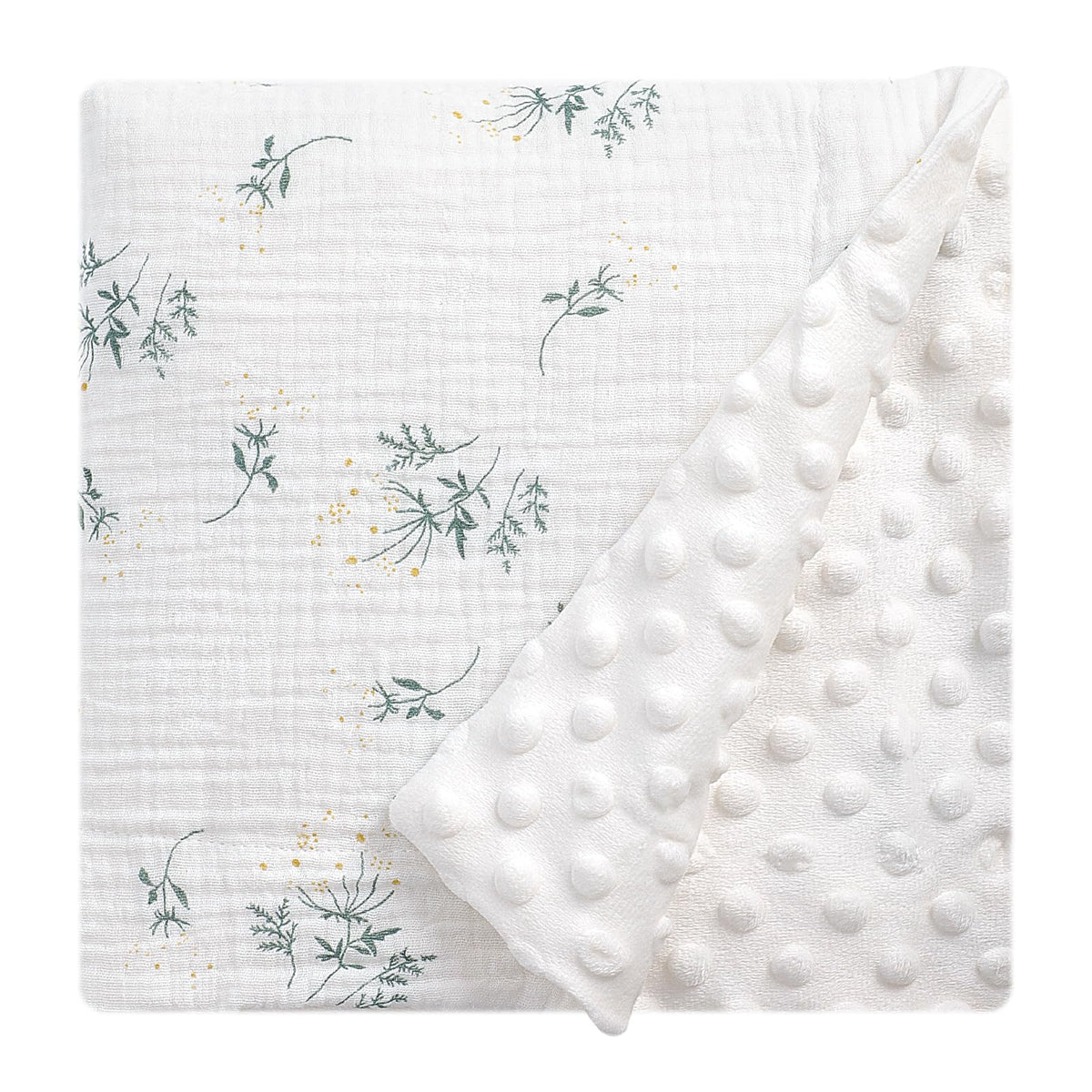 Knirose front muslin cotton view showing soft breathable surface.