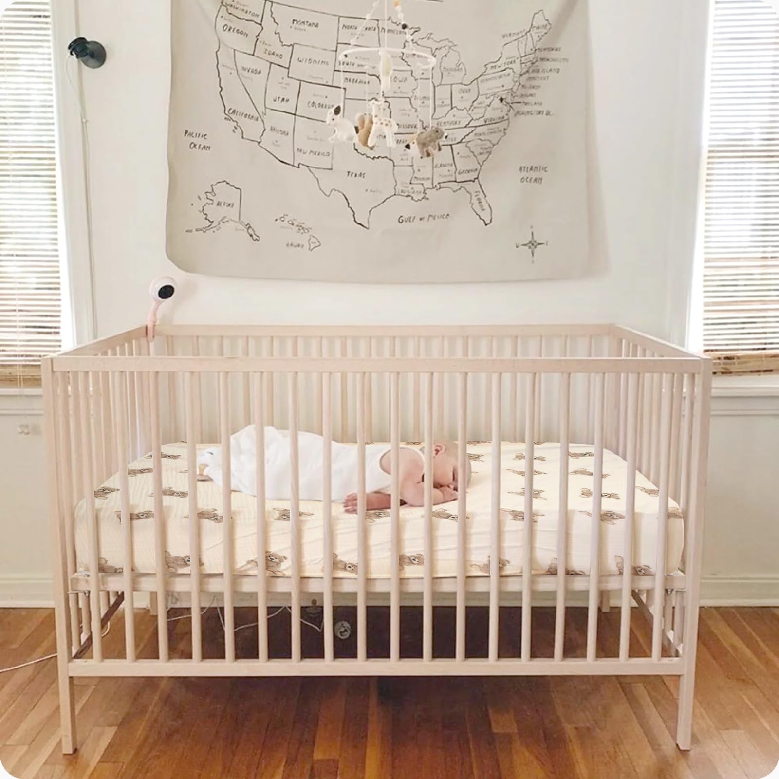 Knirose baby bedding gift crib sheet registry-ready
