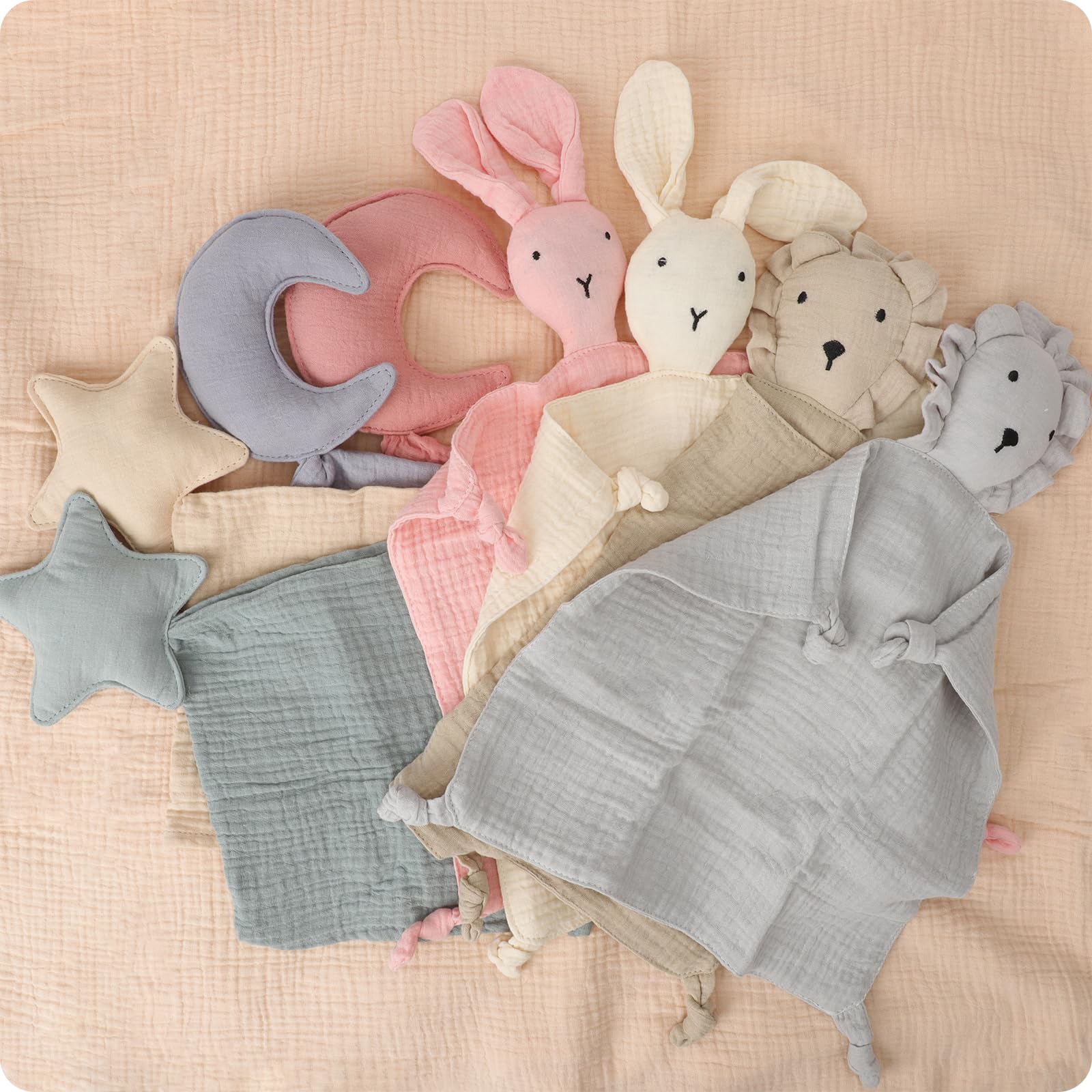 Knirose Lion Lovey stroller outing promotes calm moments.