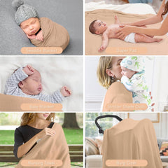 Knirose muslin baby blanket with breathable texture for daily comfort.