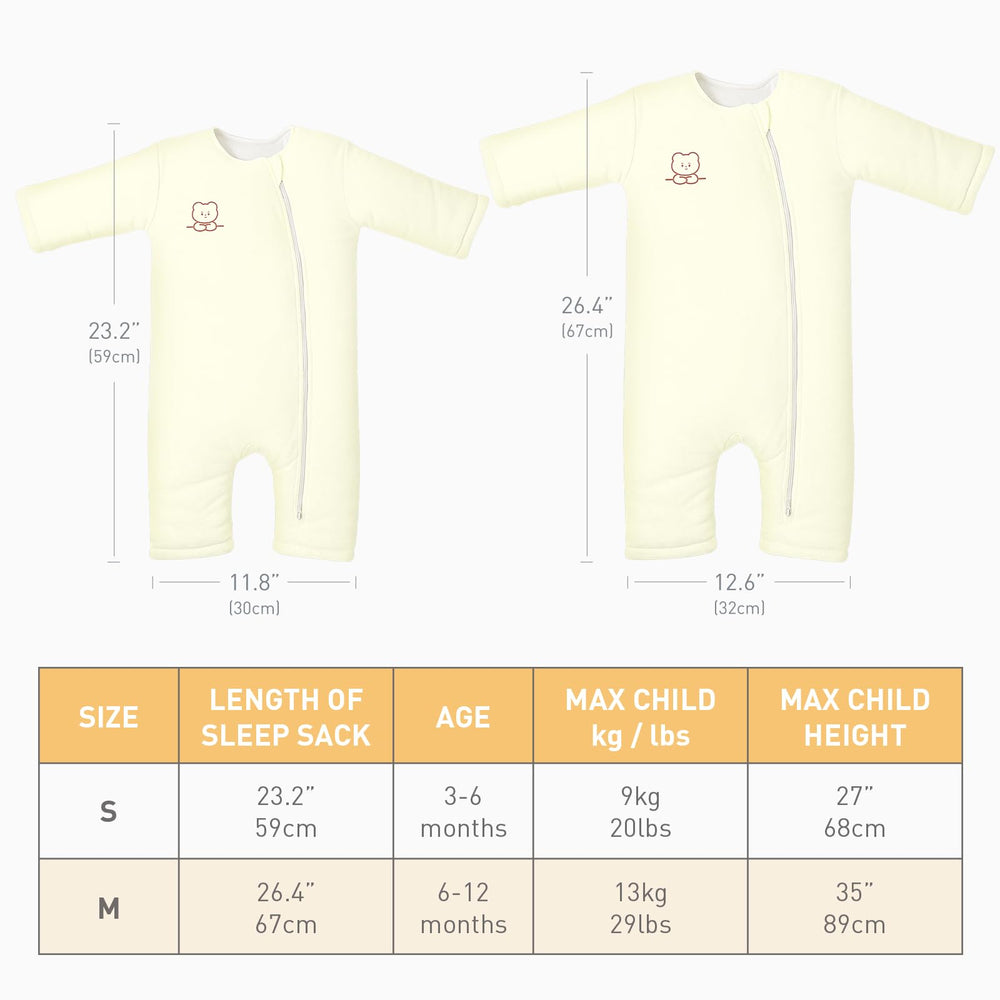 Knirose Sleep Sack machine-washable design remains durable after washing.