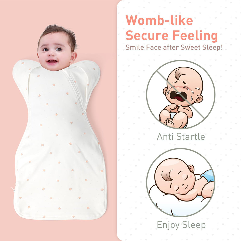 Knirose sleep sack with soft cotton fabric for year-round comfort