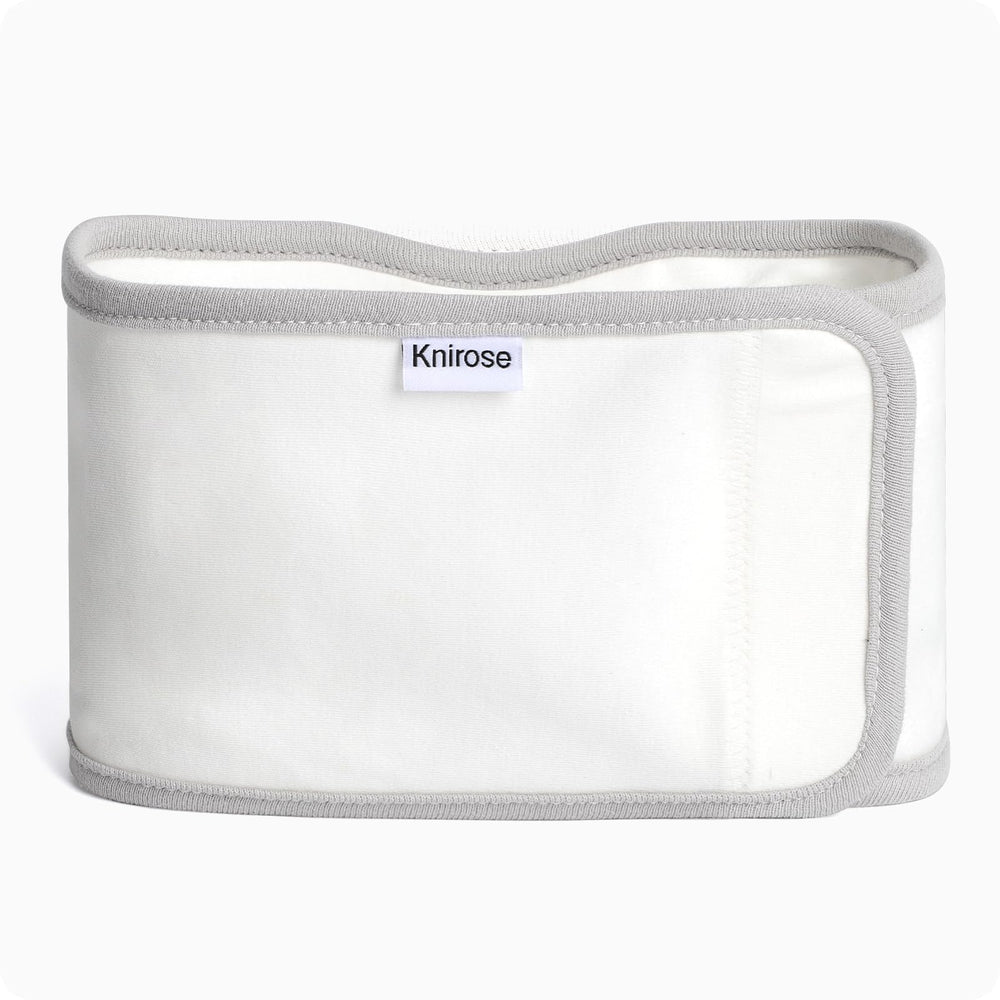 Knirose Snuggle Strap on a baby swaddle wrap for secure, calm sleep.
