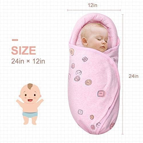 Detail of combed cotton fabric from Knirose swaddle enhances durability and softness