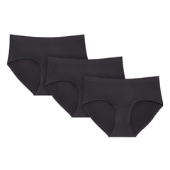 KNIX Super Leakproof Boyshort black pack design for everyday wear