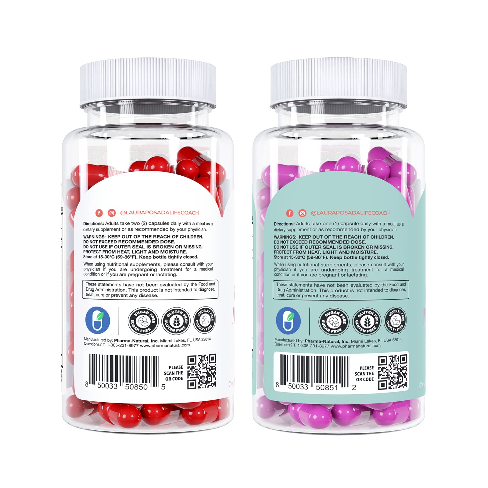 Knockout Menopause bundle packaging highlights AM and PM routines.