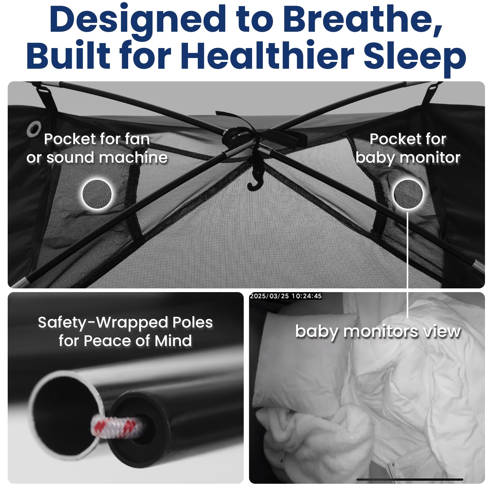 KNOCLOC CPC-safe sleep tent ensures child safety standards