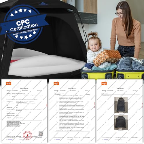 KNOCLOC Sleep Pod Portable Setup enables fast assembly