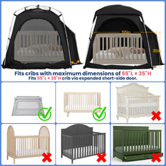 KNOCLOC Sleep Pod Toddler Travel Bed enables quick on-the-go naps