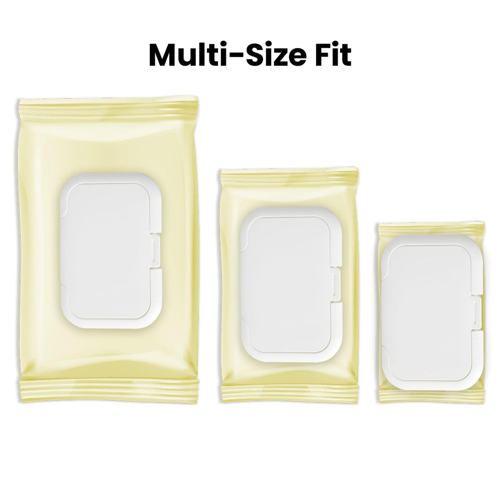 KNOCLOC lid helps protect wipes from dust between uses.