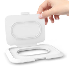KNOCLOC wipes lid keeps moisture in to keep refills fresh for longer.