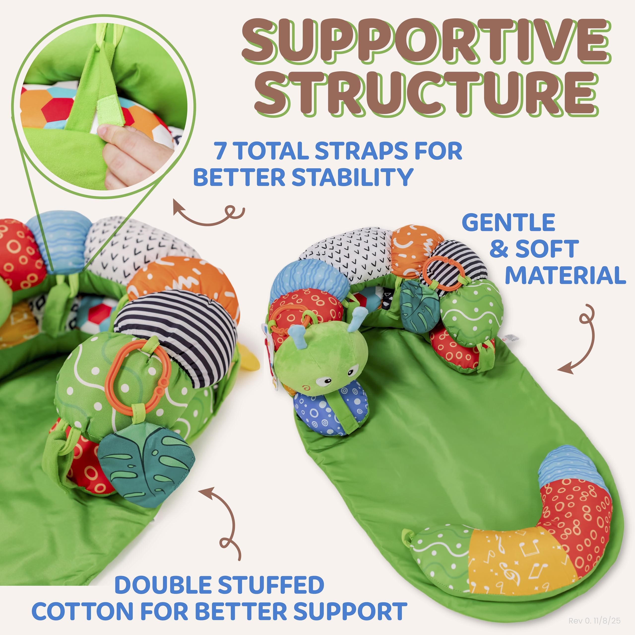 Knotly Charm baby-safe mirror toy supports early curiosity
