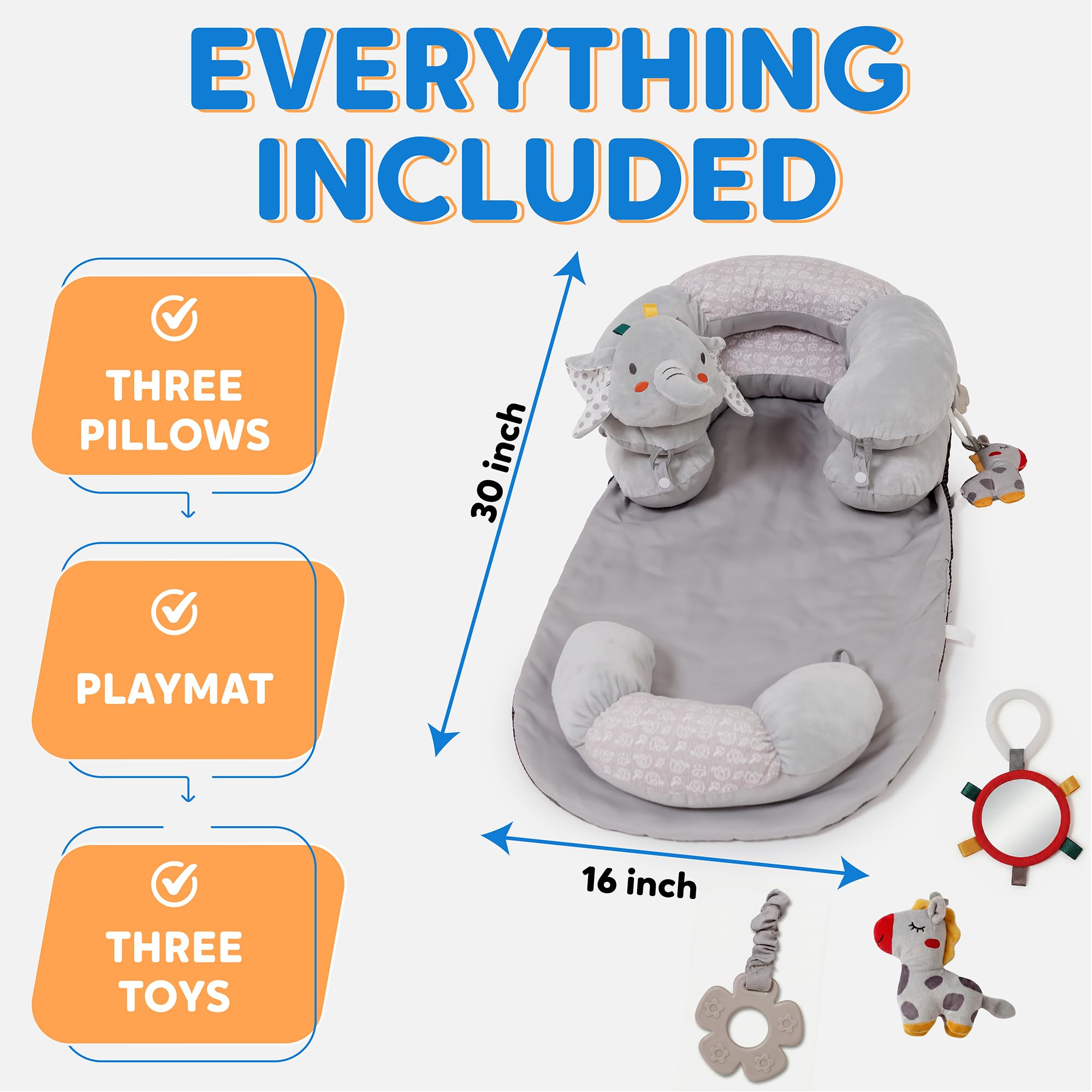 Knotly Charm newborn teether included for gentle teething moments