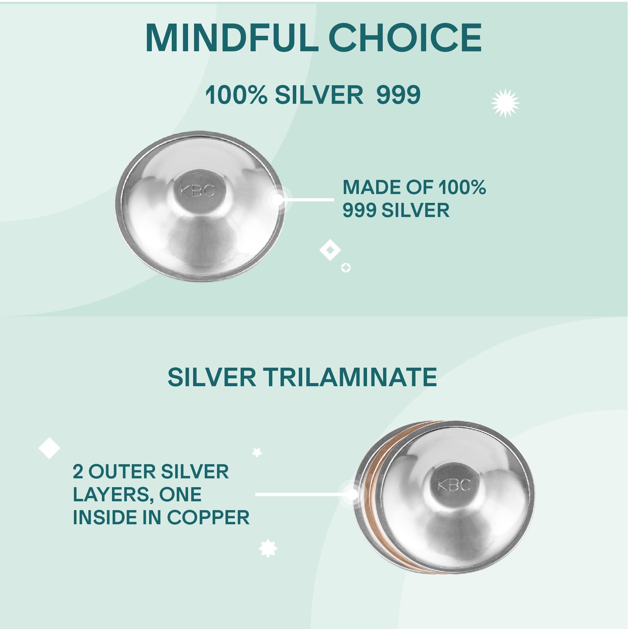 Koala Babycare packaging highlights eco-friendly, reusable nipple shields.