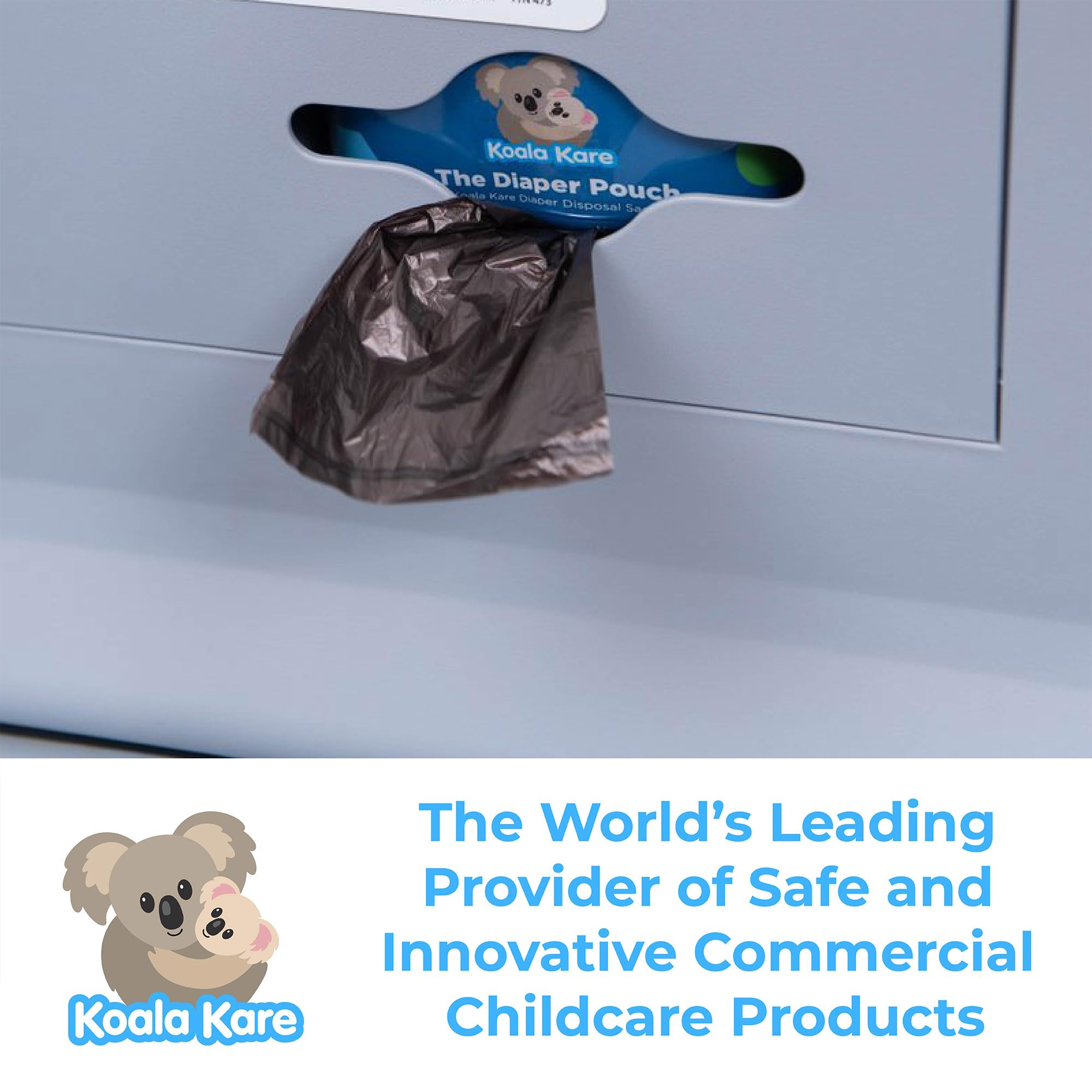 Diaper Pouch compact design fits discreetly at changing stations